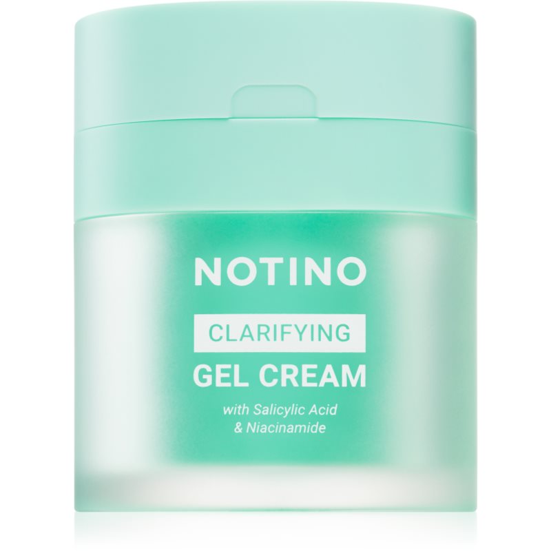 Notino Clarifying Gel Cream with Salicylic Acid and Niacinamide jemný čistiaci gélový krém s kyselinou salicylovou 50 ml