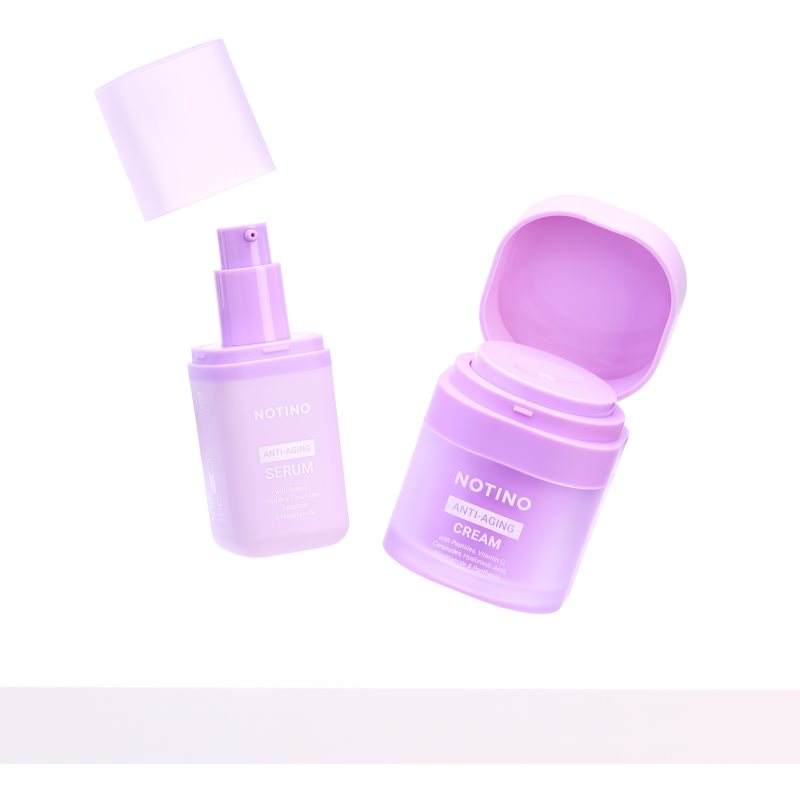 Notino Anti-Aging Cream with Peptides, Vitamin C, Ceramides, Hyaluronic Acid, Niacinamide & Pantheno denný a nočný krém proti starnutiu pleti 50 ml (obrázok 8)
