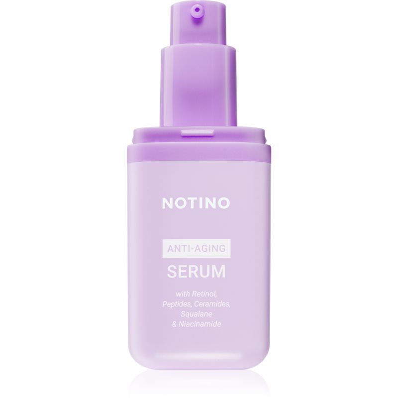 Notino Anti-Aging Serum with Retinol, Peptides, Ceramides, Squalane & Niacinamide protivráskové sérum s retinolom 30 ml (obrázok 3)