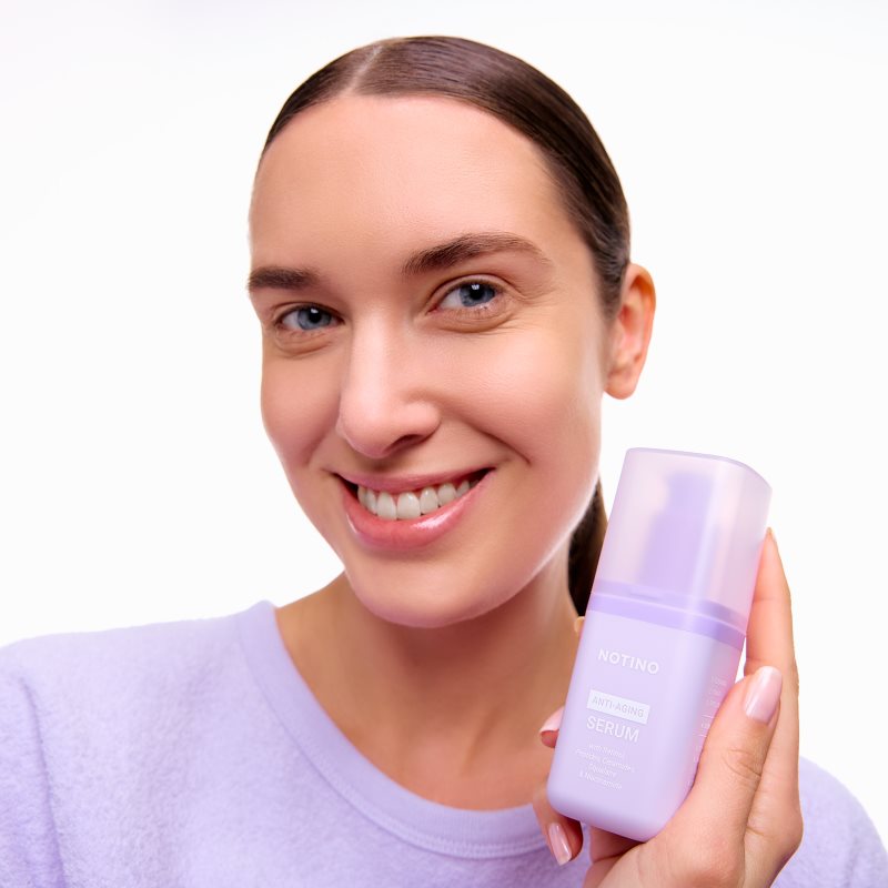 Notino Anti-Aging Serum with Retinol, Peptides, Ceramides, Squalane & Niacinamide protivráskové sérum s retinolom 30 ml (obrázok 5)
