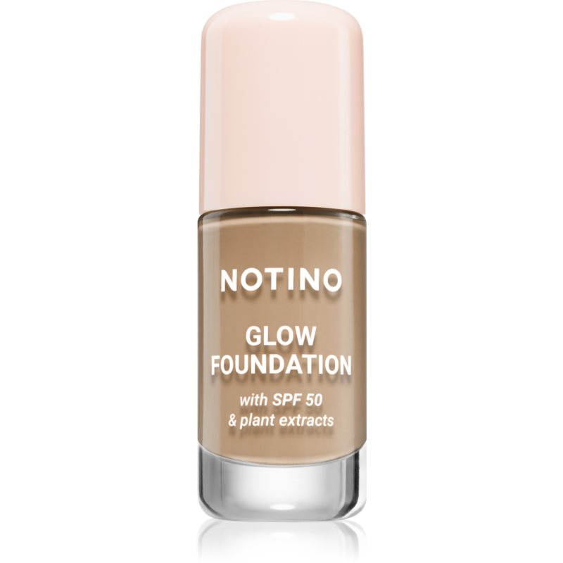 Notino Foundation Glow foundation with SPF 50 & plant extracts rozjasňujúci make-up SPF 50 02 Light Medium Neutral 30 ml