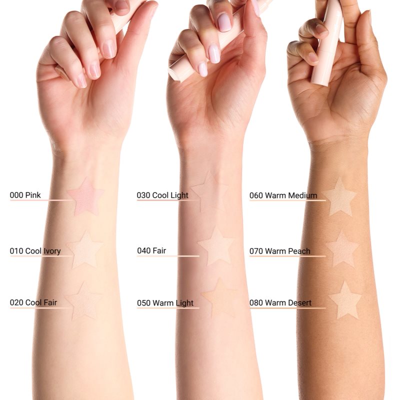 Notino Peptide Radiance Boosting Concealer ošetrujúci korektor s vysokým krytím 030 Cool Light 4 ml (obrázok 5)