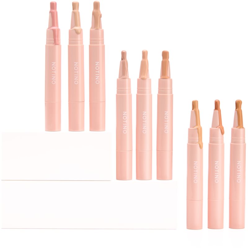 Notino Peptide Radiance Boosting Concealer ošetrujúci korektor s vysokým krytím 030 Cool Light 4 ml (obrázok 6)