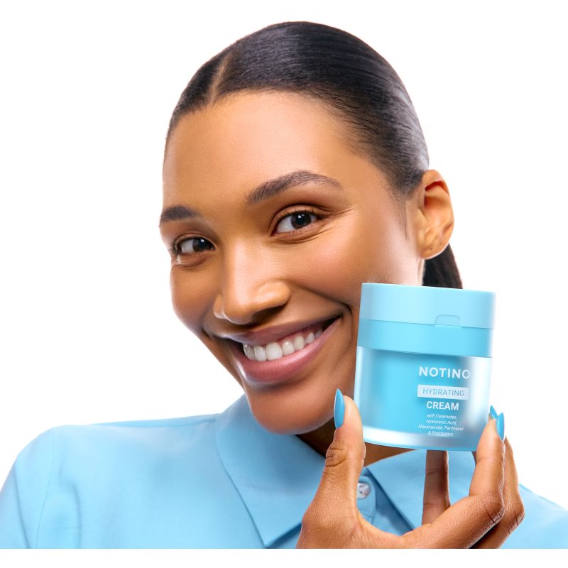 Notino Hydrating Cream with Ceramides, Hyaluronic Acid, Niacinamide, Panthenol & Postbiotics hydratačný krém s ceramidmi 50 ml
