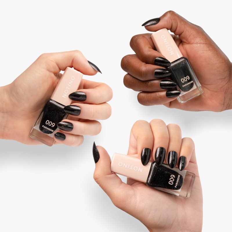Notino Gel Effect Nail Polish lak na nechty s gélovým efektom 009 Paranoir 10 ml (obrázok 3)
