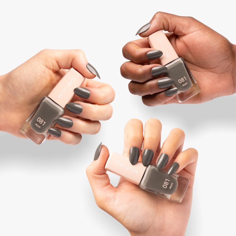 Notino Gel Effect Nail Polish lak na nechty s gélovým efektom 081 Puff 10 ml (obrázok 3)
