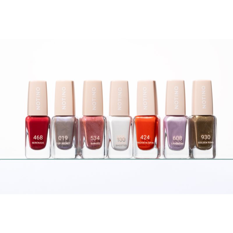 Notino Gel Effect Nail Polish lak na nechty s gélovým efektom 930 Golden Ring 10 ml (obrázok 5)