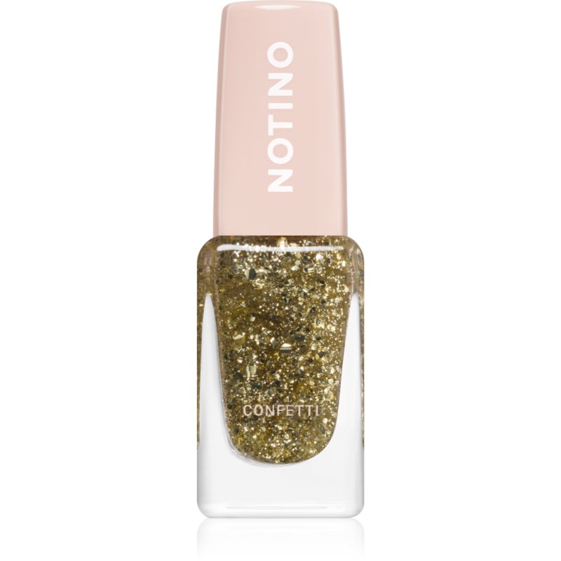 Notino Glitter Topper vrchný lak na nechty s trblietkami 10 ml