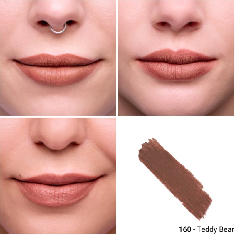 Notino Lifeproof Soft Matte Lip Stylo dlhotrvajúci matný rúž s kyselinou hyalurónovou 160 Teddy Bear 2 g