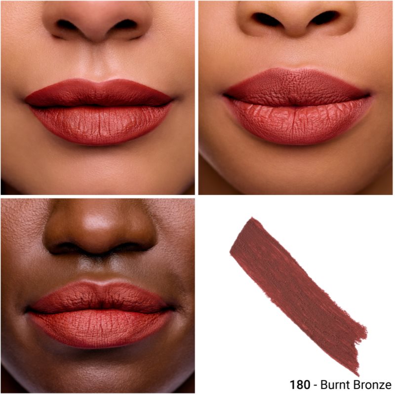 Notino Lifeproof Soft Matte Lip Stylo dlhotrvajúci matný rúž s kyselinou hyalurónovou 180 Burnt Bronze 2 g