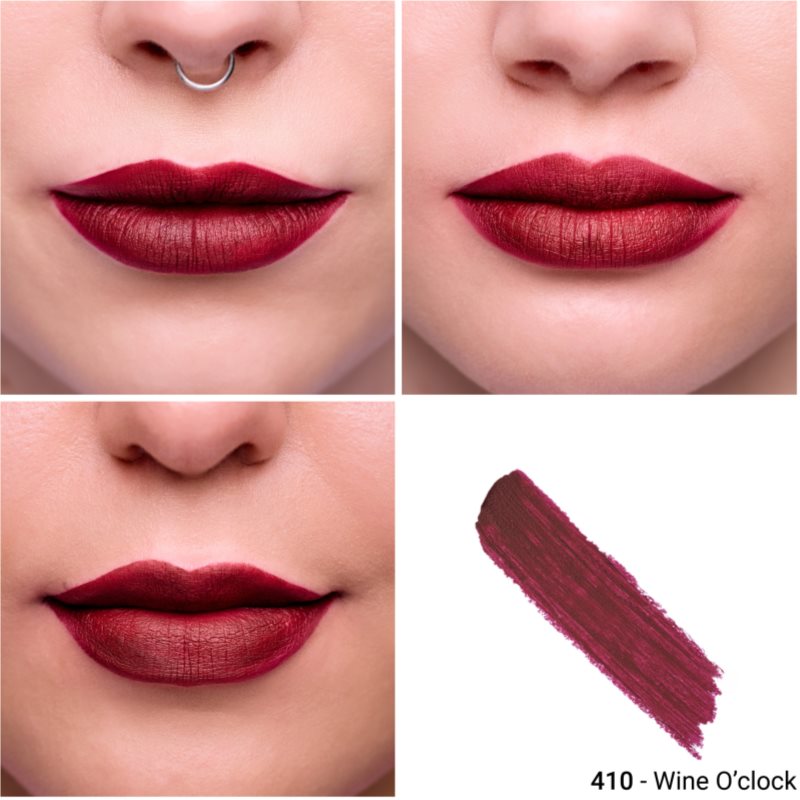 Notino Lifeproof Soft Matte Lip Stylo dlhotrvajúci matný rúž s kyselinou hyalurónovou 410 Wine O´clock 2 g