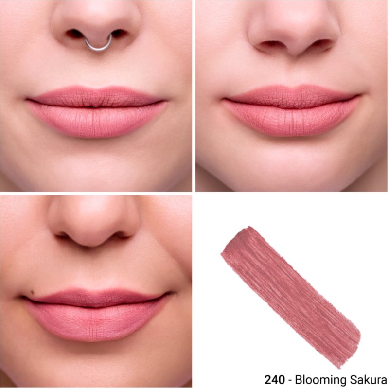 Notino Lifeproof Soft Matte Lip Stylo dlhotrvajúci matný rúž s kyselinou hyalurónovou 240 Blooming Sakura 2 g