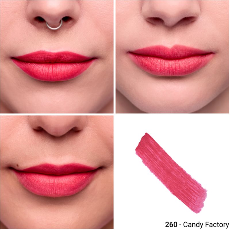 Notino Lifeproof Soft Matte Lip Stylo dlhotrvajúci matný rúž s kyselinou hyalurónovou 260 Candy Factory 2 g