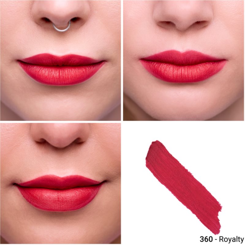 Notino Lifeproof Soft Matte Lip Stylo dlhotrvajúci matný rúž s kyselinou hyalurónovou 360 Royalty 2 g