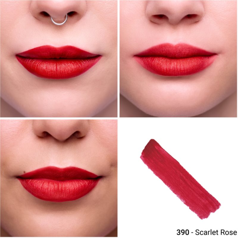 Notino Lifeproof Soft Matte Lip Stylo dlhotrvajúci matný rúž s kyselinou hyalurónovou 390 Scarlet Rose 2 g