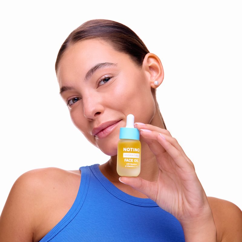 Notino Hydrating Face Oil with Squalane & Vitamins C + E rozjasňujúci olej s vitamínom C 15 ml