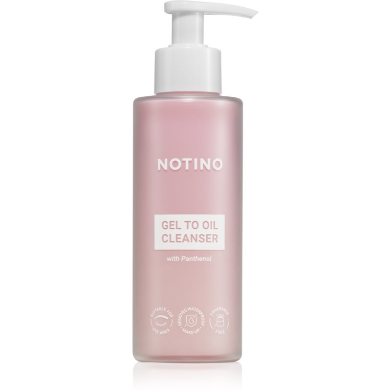 Notino Make-up Removing Gel to Oil Cleanser with Panthenol Rengörings-gel för ansiktet 190 ml