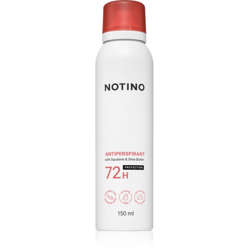 Notino Antiperspirant 72h with Squalane & Shea Butter antiperspirant pršilo za ženske 150 ml