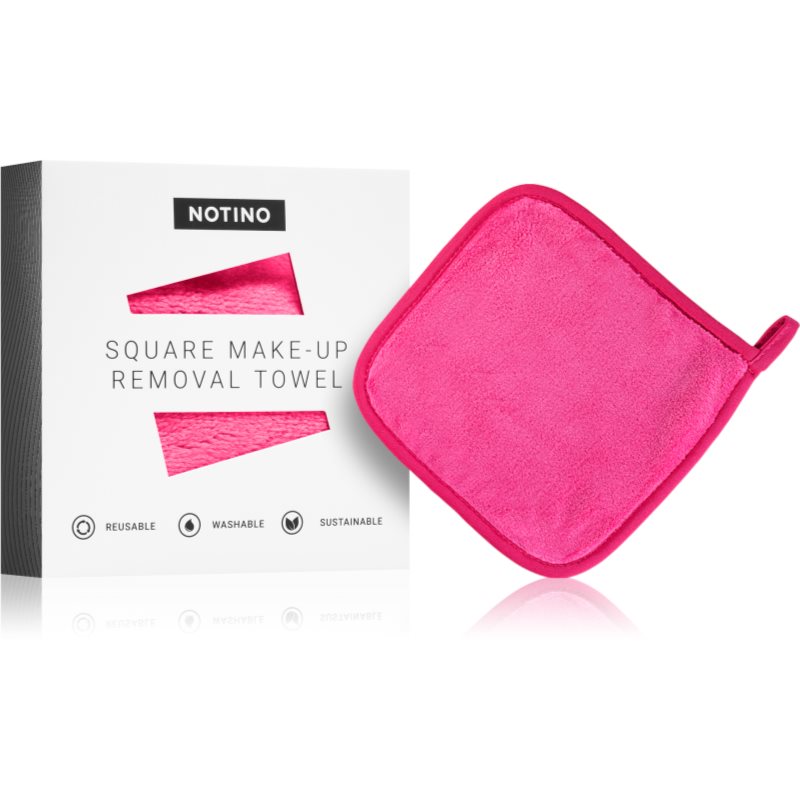 Notino Spa Collection Square Makeup Removing Towel odličovací uterák odtieň Pink 1 ks