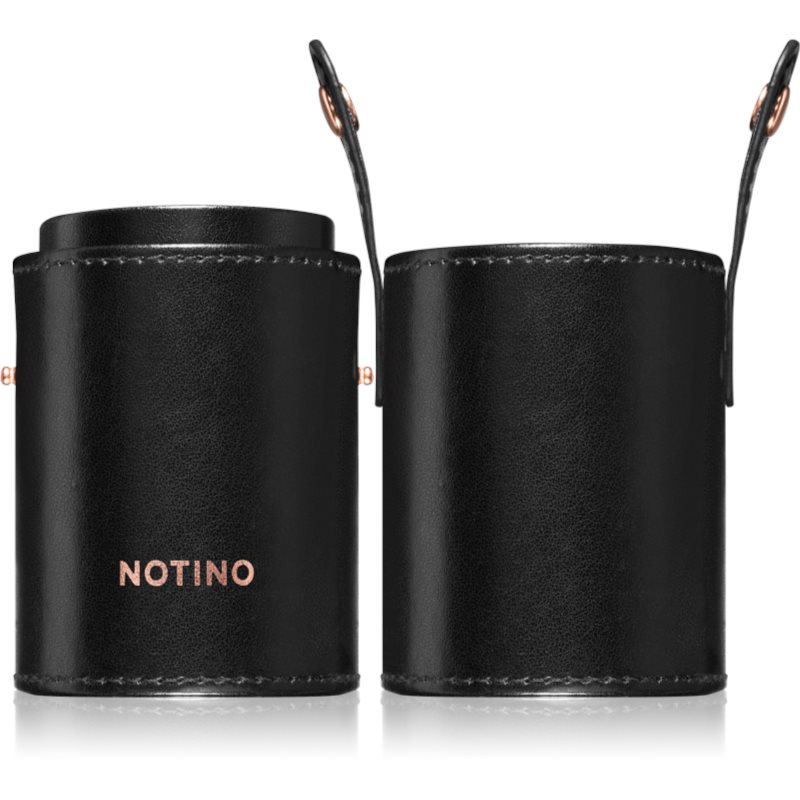 Notino Luxe Collection Brush Set With Cosmetic Tube набір пензликів у футлярі