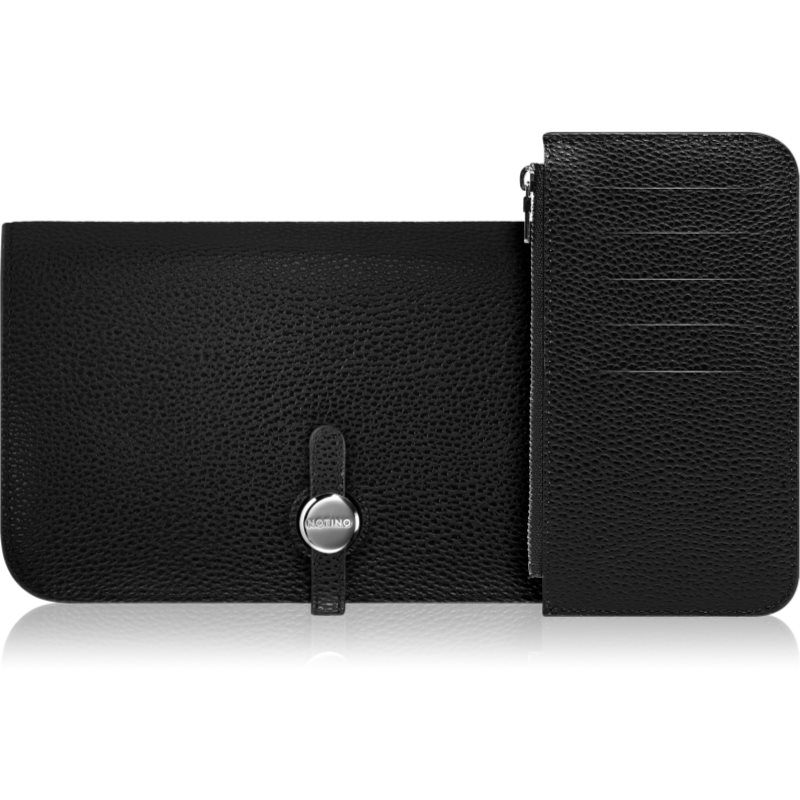 Notino Classy Collection Pouch With Wallet Pouch With Wallet Black