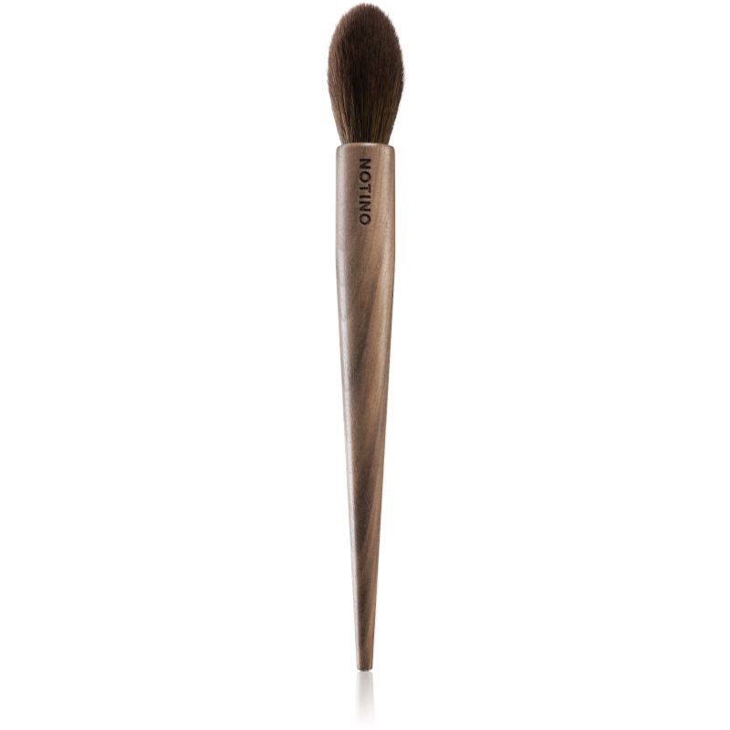 Notino Wooden Collection Blush & Bronzer Brush пензлик для рум'ян та бронзера 1 кс