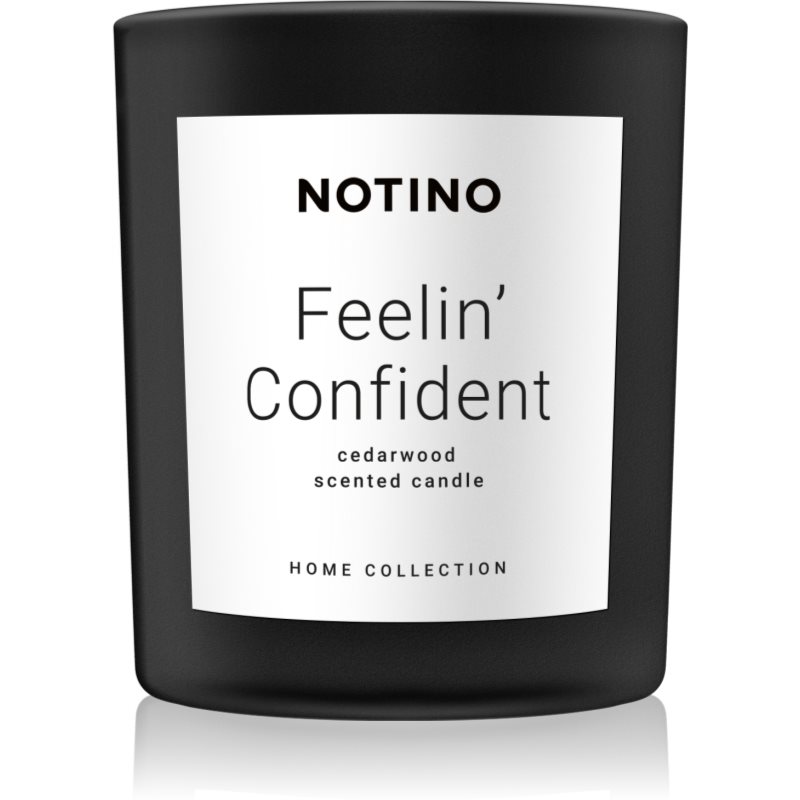 Notino Home Collection Feelin' Confident (Cedarwood Scented Candle) scented candle 220 g
