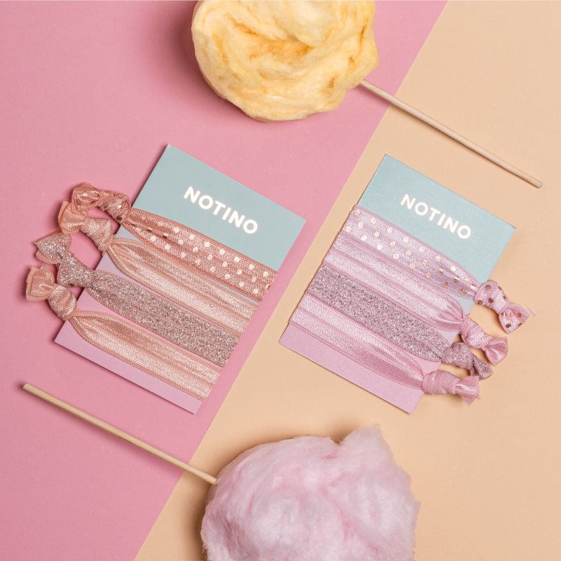 Notino Pastel Collection Hair Elastics гумки для волосся Orange 4 кс