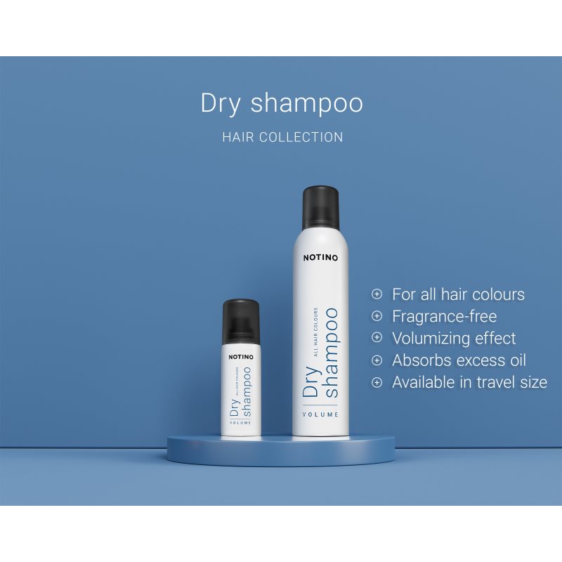 Notino Hair Collection Volume Dry Shampoo Dry Shampoo For All Hair Types 50 Ml
