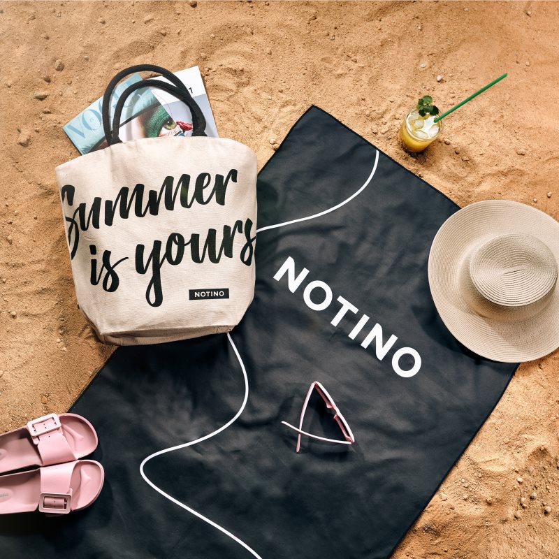 Notino Travel Collection швидковисихаючий рушник Black