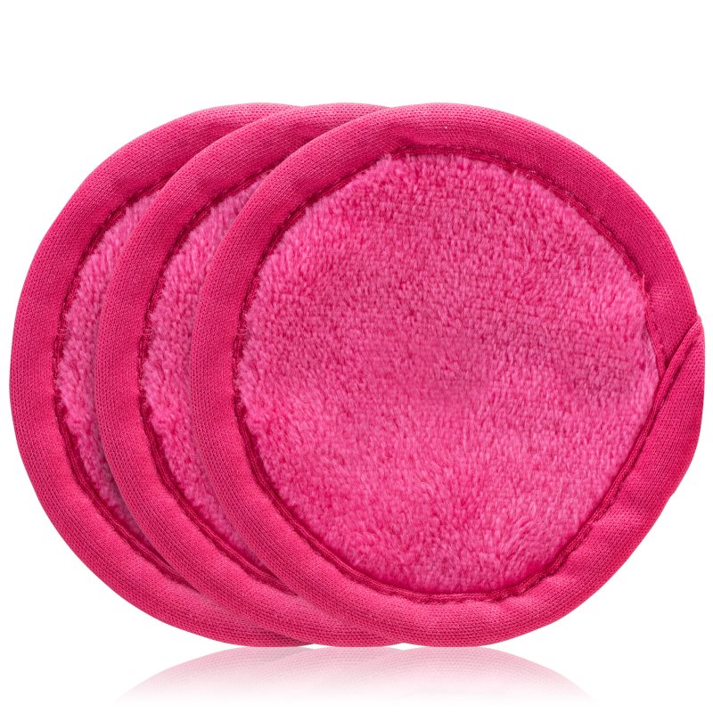Notino Spa Collection Make-up Removal Pads косметичні диски для зняття макіяжу відтінок Pink 3 кс