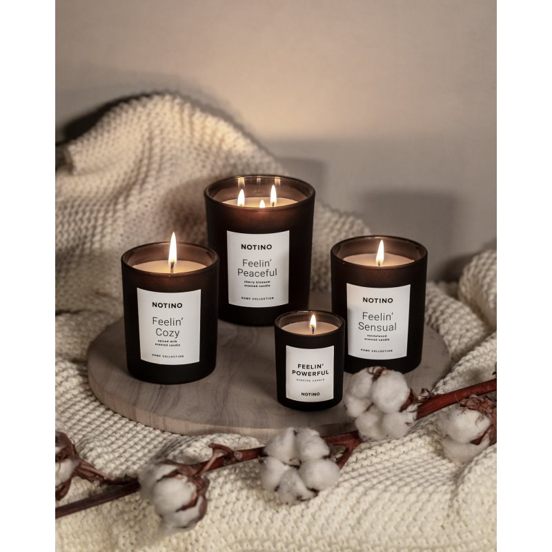 Notino Home Collection Feelin' Cozy (Spiced Milk Scented Candle) Aроматична свічка 360 гр