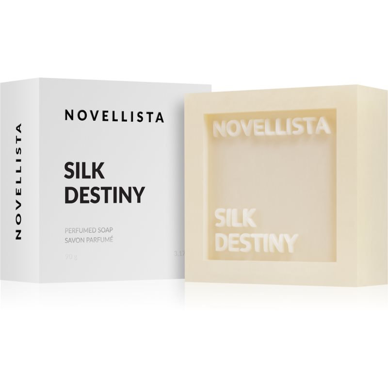 NOVELLISTA Silk Destiny Luxury Bar Soap For Face, Hands And Body For Women 90 G