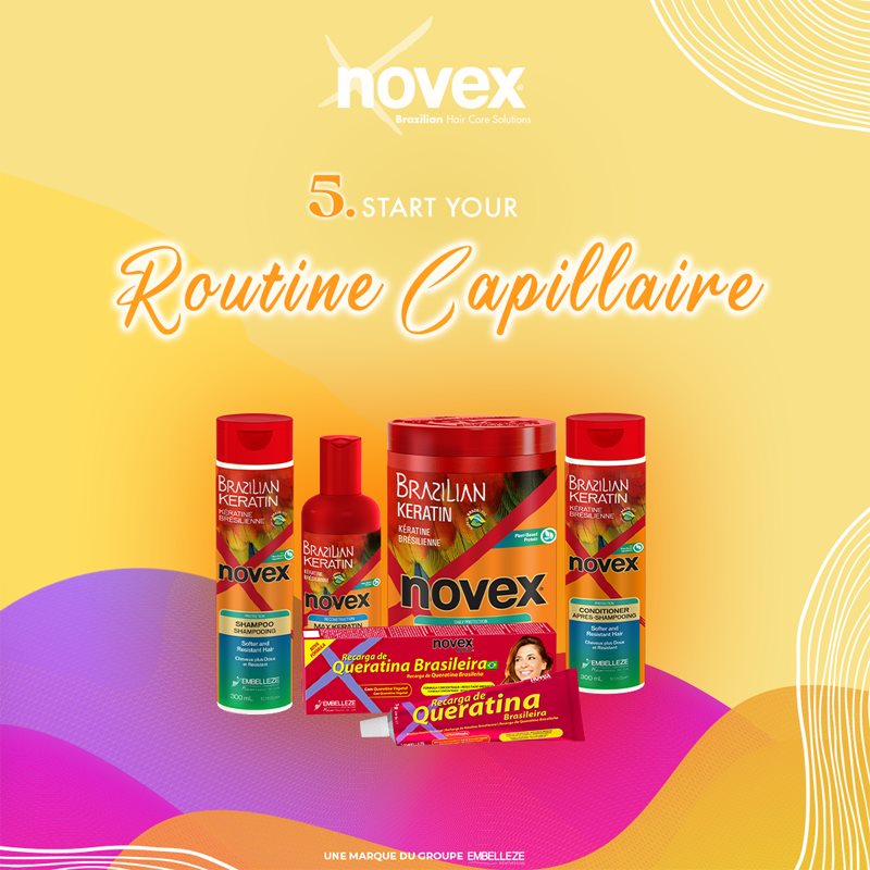 Novex Brazilian Keratin strengthening shampoo 300 ml