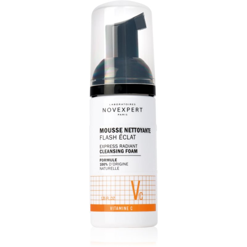 Novexpert Flash Radiance Cleansing Foam foam cleanser with a brightening effect 150 ml