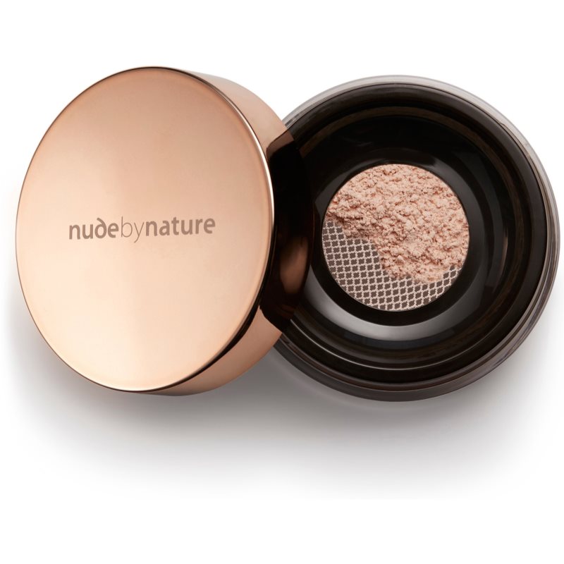 Nude By Nature Radiant Loose мінеральний розсипчастий тональний засіб відтінок W2 Ivory 10 гр