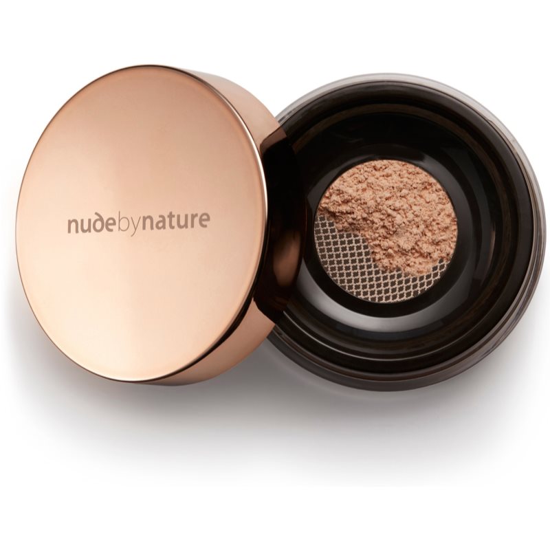 Nude By Nature Radiant Loose мінеральний розсипчастий тональний засіб відтінок W4 Soft Sand 10 гр