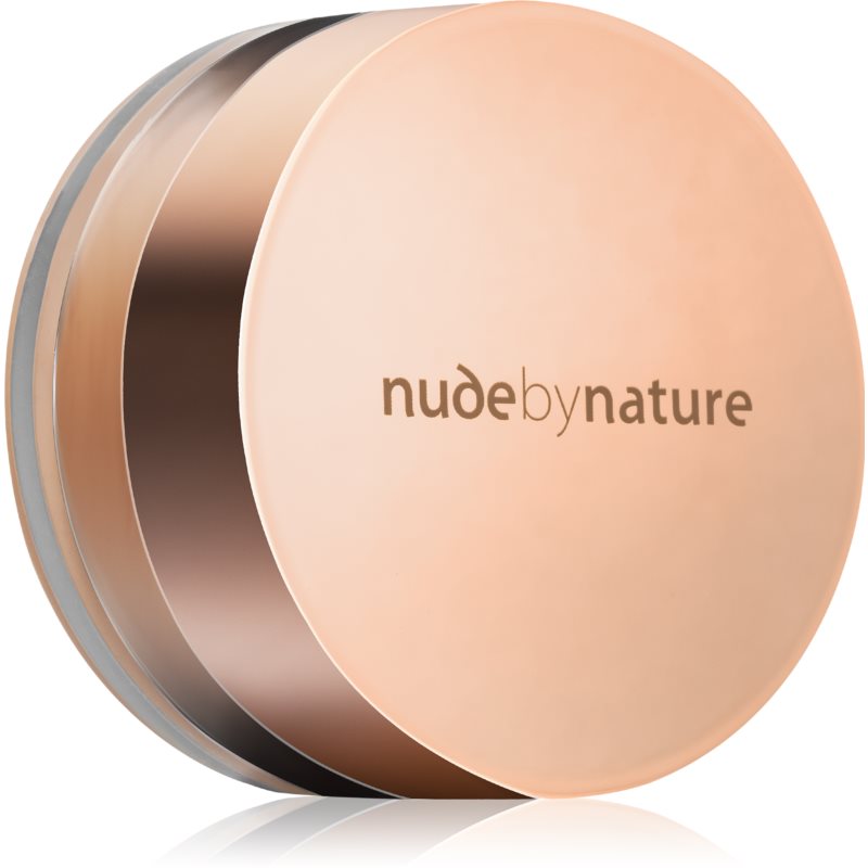 Nude by Nature Radiant Loose minerálny sypký make-up odtieň W6 Desert Beige 10 g