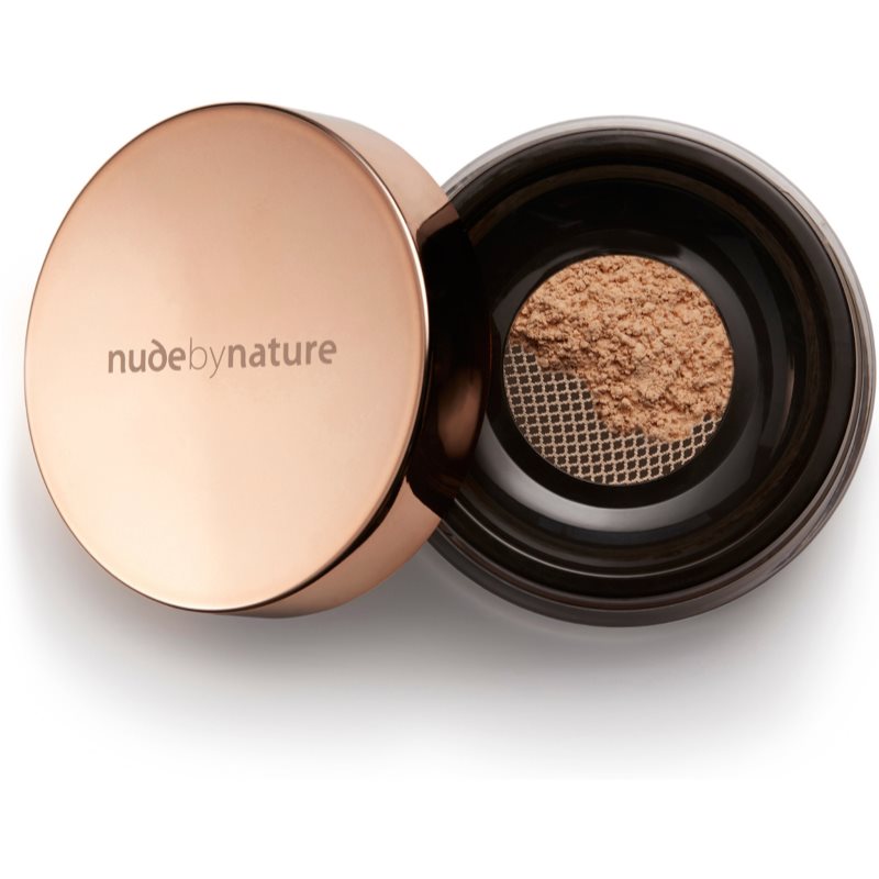 Nude By Nature Radiant Loose мінеральний розсипчастий тональний засіб відтінок W6 Desert Beige 10 гр