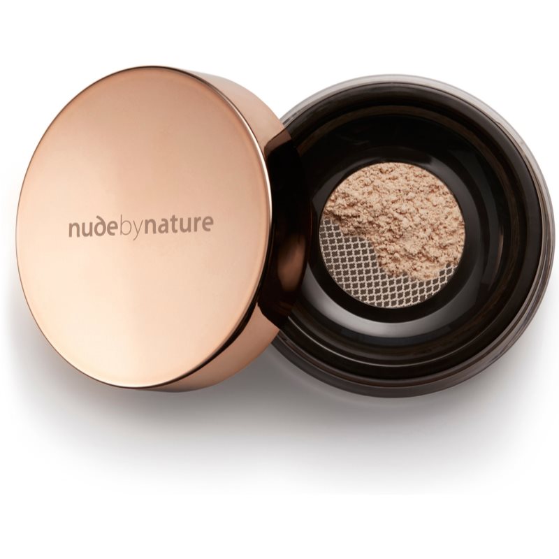 Nude By Nature Radiant Loose мінеральний розсипчастий тональний засіб відтінок N2 Classic Beige 10 гр