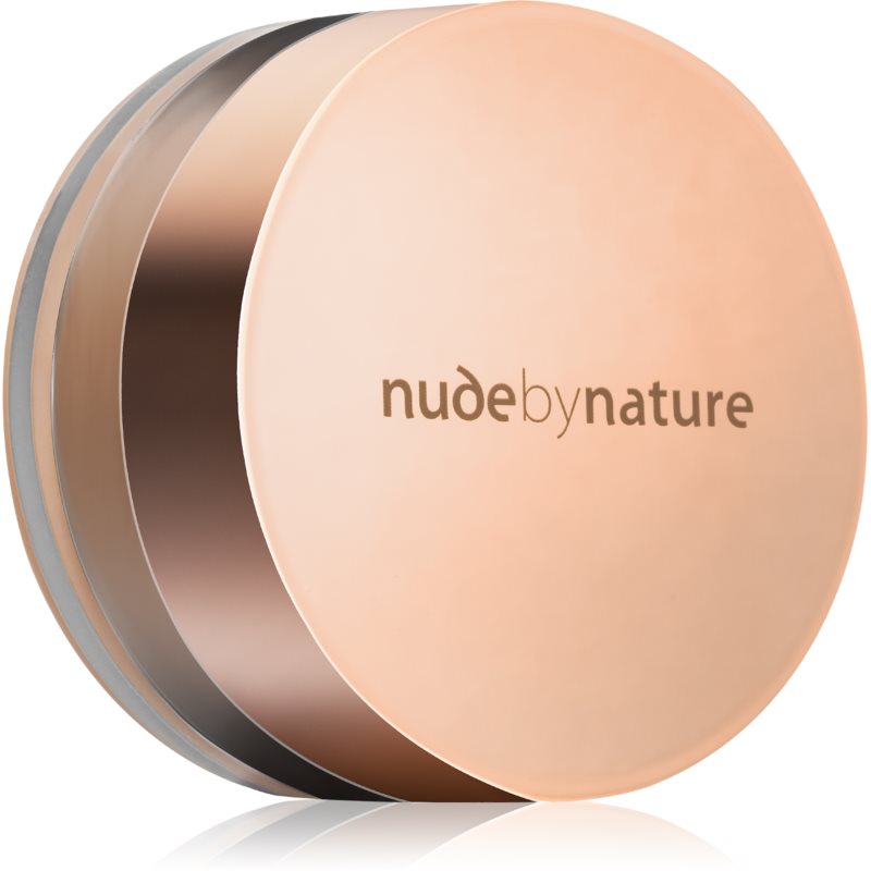 Nude by Nature Radiant Loose minerální sypký pudr odstín N4 Silky Beige 10 g