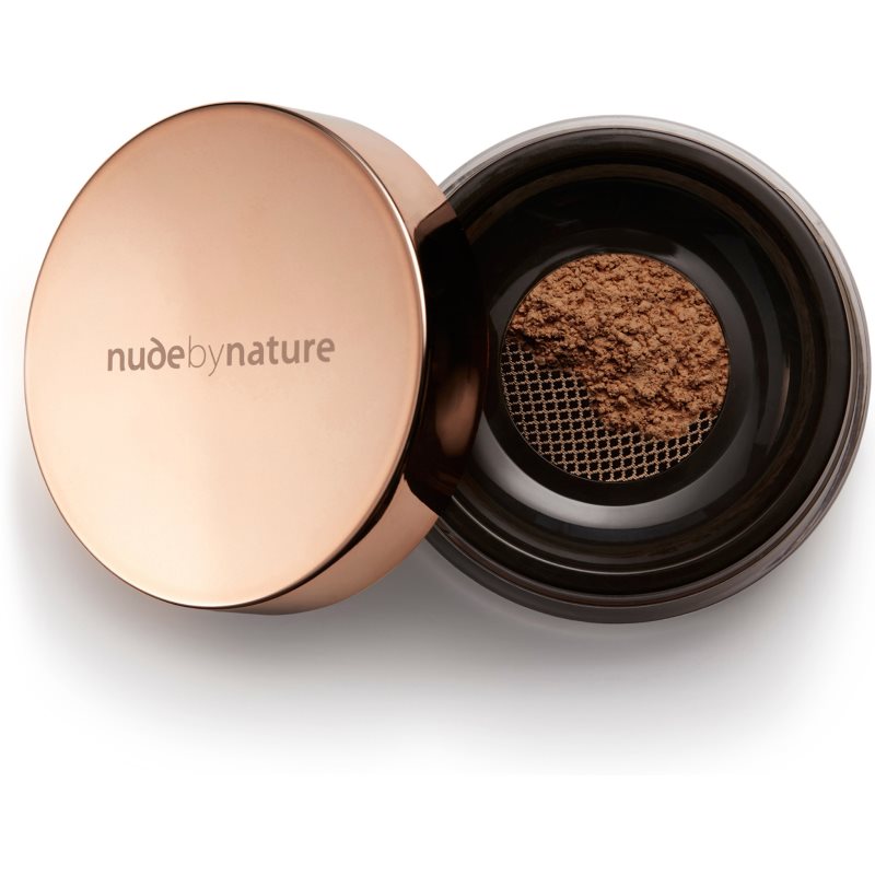Nude By Nature Radiant Loose мінеральний розсипчастий тональний засіб відтінок N10 Toffee 10 гр