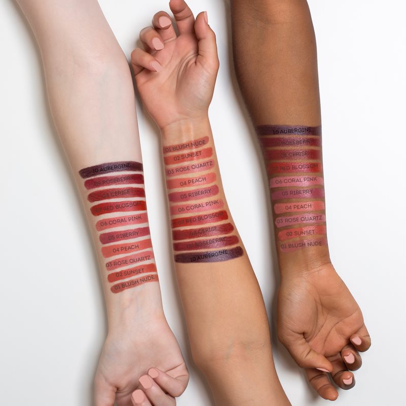 Nude By Nature Moisture Shine Rouge à Lèvres Brillant Pour Un Effet Naturel Teinte 04 Blush Pink 4 G