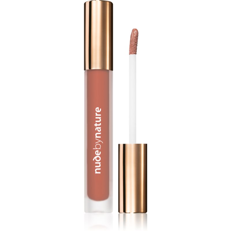 E-shop Nude by Nature Satin Liquid Lipstick krémová rtěnka se saténovým finišem odstín 02 Blush 3,75 ml