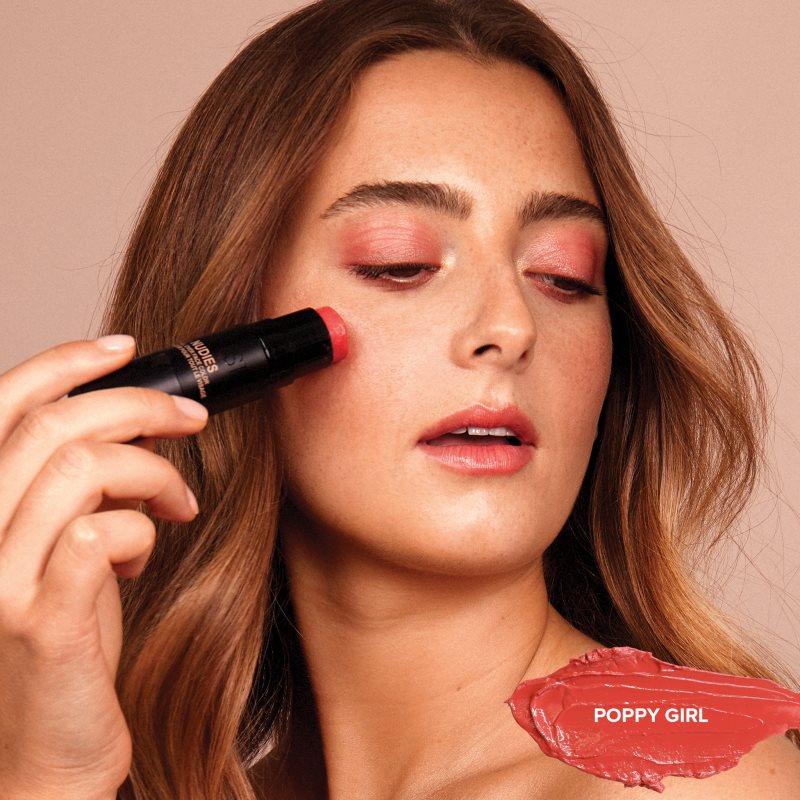 Nudestix Nudies Bloom Multipurpose Eye, Lip And Cheek Pencil Shade Poppy Girl 7 G