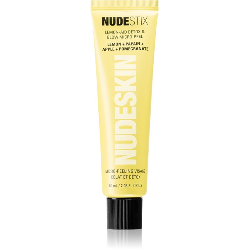 Nudestix Nudeskin Lemon-Aid Detox & Glow Micro-Peel élénkitő peeling az arcra 60 ml