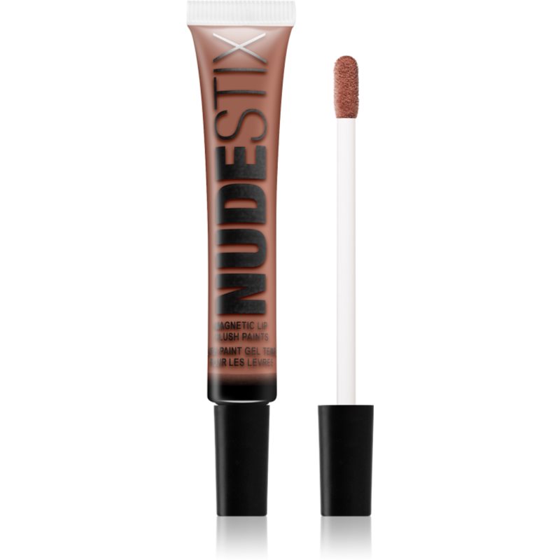 

Nudestix Magnetic Plush Paints жирний блиск для губ 3в1 відтінок Tahiti Hottie