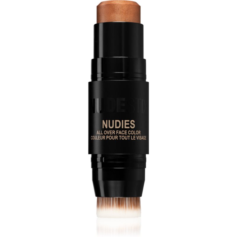 Nudestix Nudies Glow multipurpose highlighter in a stick shade Bubbly Bebe 7 g
