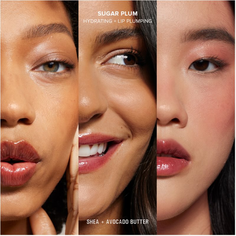 Nudestix Nudeskin Hydrating Peptide Lip Butter Deep Nourishing Butter For Lips Shade Sugar Plum 10 Ml