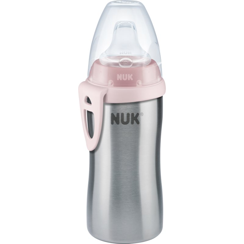 NUK Active Cup Stainless Steel детско шише Blue 215 мл.